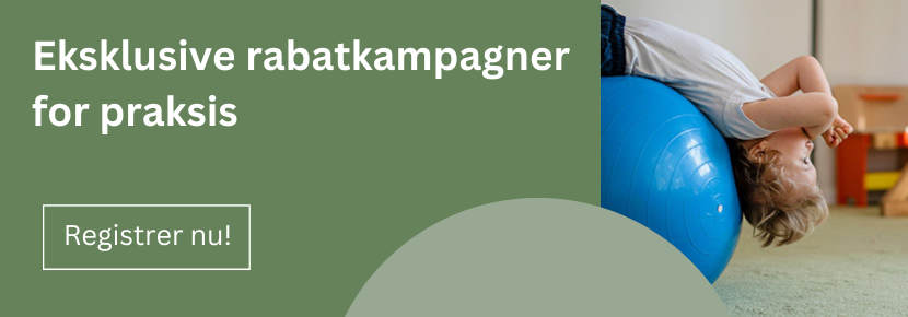 Kind auf Gymnastikball - jetzt als Praxis registieren