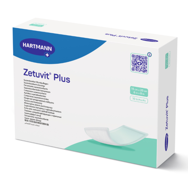 ZETUVIT PLUS EXTR ST 15X20, 10 stk.