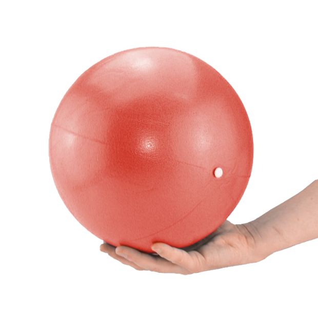 Gymnastika® Blød pilates- og yogabold rød