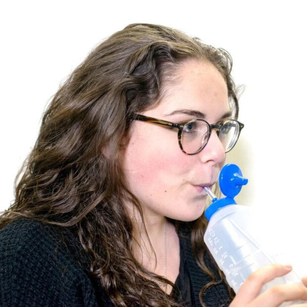 Fleksibel drikkeflaske Drikkeflaske til voksne 750 ml