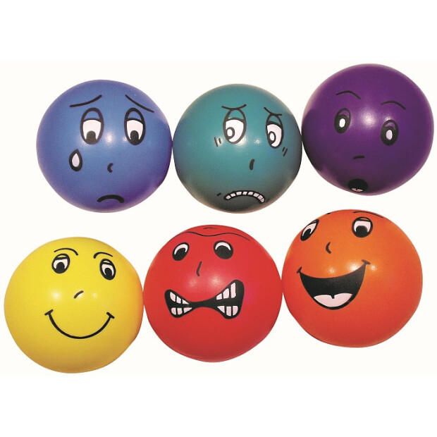 Emotion-bolde, 6 stk.