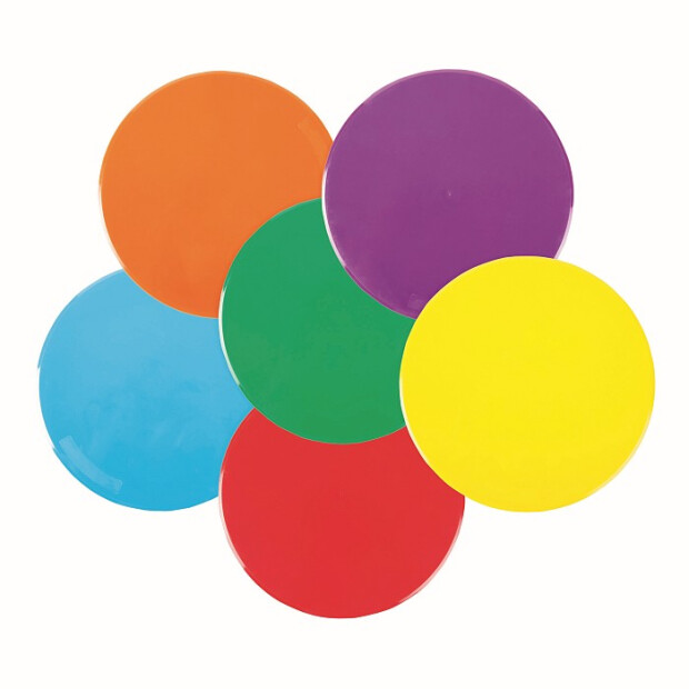 Dot markers farve, 6 stk.