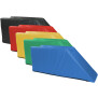 Therastar® Lymfedrænagekile med fordybning i det ene ben 75 x 22 x 30 cm