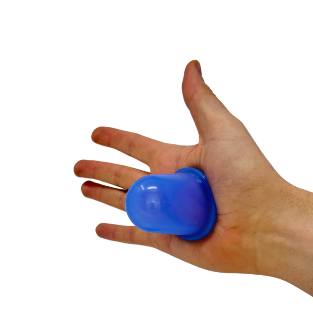 Therastar® Cuppinghoved lavet af silikone type 2, Ø 5x5cm