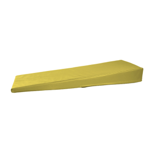 Positioneringskile til ben, gul 80 x 30 x 10/2 cm