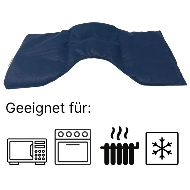 Varmepude til nakke/skulder blå - Theracozy®