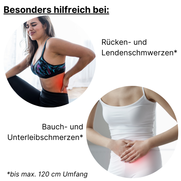 Varmebælte natur blå - Theracozy®