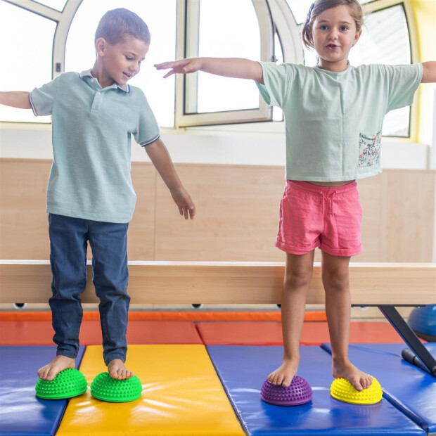 Therastar® Balance pindsvinets ryg Noppy sæt med 6 Ø 16cm