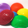 Therastar® Balance pindsvinets ryg Noppy sæt med 6 Ø 16cm