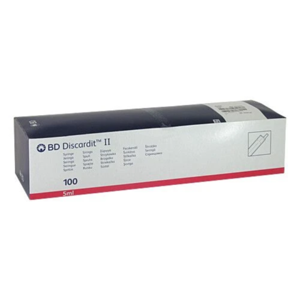 BD DISCARDIT II SPRITZE 100X5ml