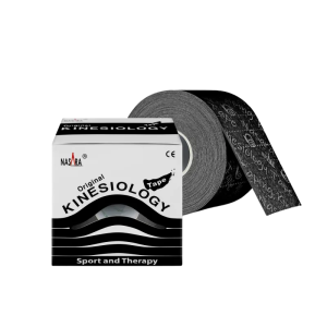Nasara Kinesiologi Tape 5cm x 5m Sort