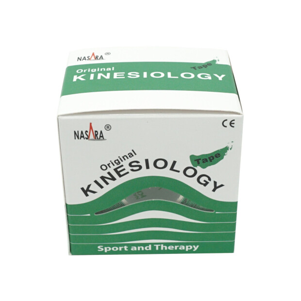 Nasara Kinesiologi Tape 5cm x 5m Grøn