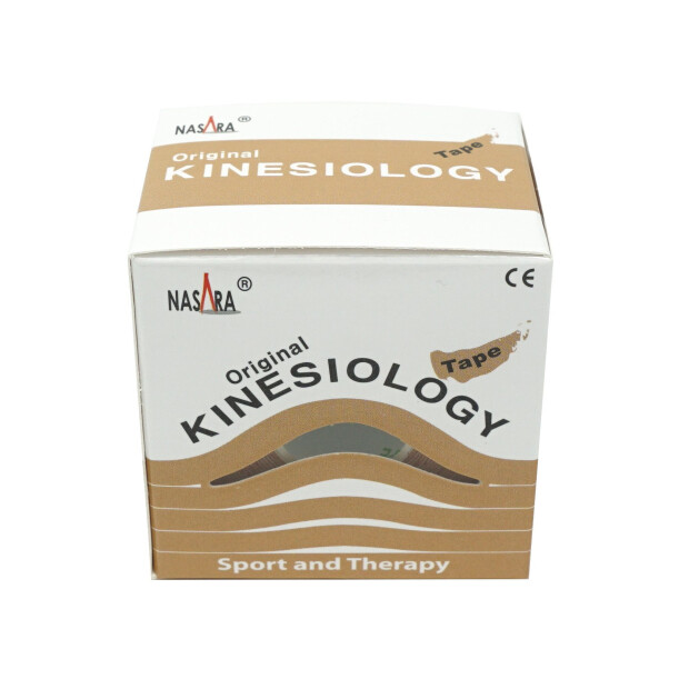 Nasara Kinesiologi Tape 5cm x 5m Beige