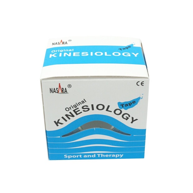 Nasara Kinesiologi Tape 5cm x 5m Blå