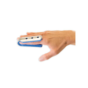 Fingerskinne af aluminium, sæt med 12 stk