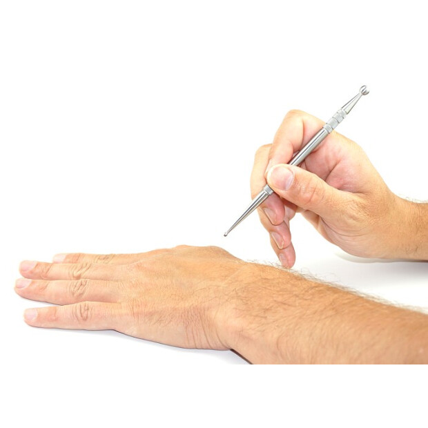 Massagepinde i rustfrit stål