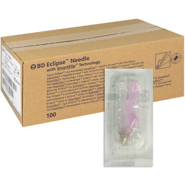 BD ECLIPSE SAFE K27G 1/2, 100 stk.