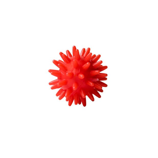 Theralino® Pindsvinebold 6-delt sæt, massagebold, noppebold, pindsvinebolde