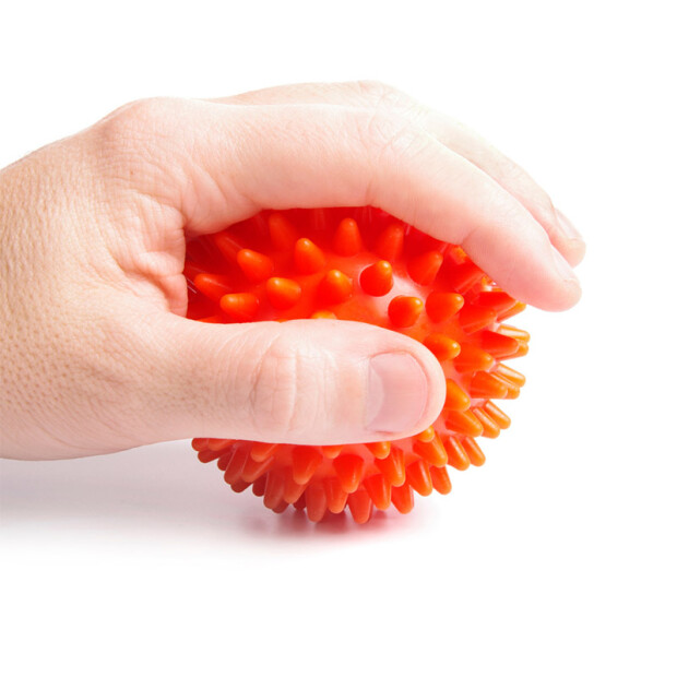 Theralino® Pindsvinebold 6-delt sæt, massagebold, noppebold, pindsvinebolde