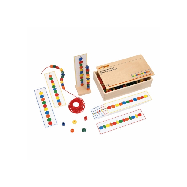 Maxi snøresæt med perle