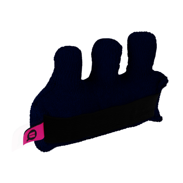 Hånd- og fingerkontrakturpude med fingerseparator