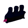 Hånd- og fingerkontrakturpude med fingerseparator