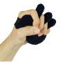 Hånd- og fingerkontrakturpude med fingerseparator
