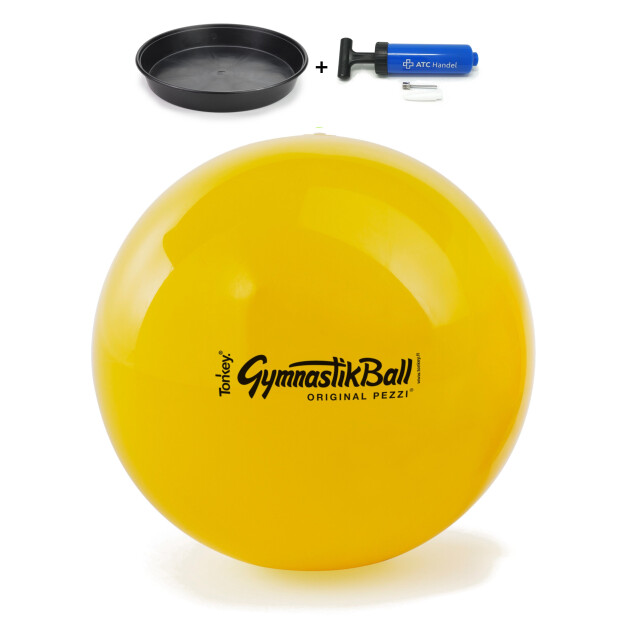 Original Pezzi gymnastikbold standard inkl. boldskal + pumpe