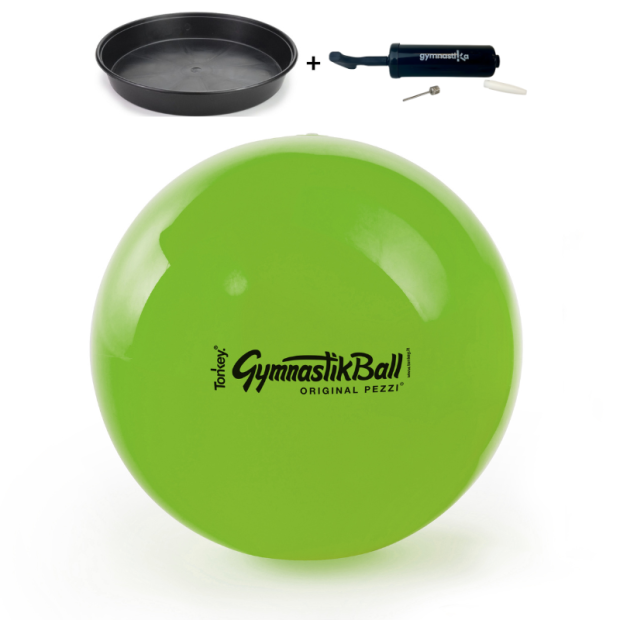 Original Pezzi gymnastikbold standard inkl. boldskal + pumpe