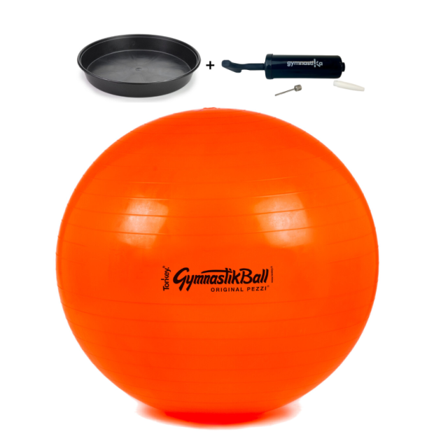 Original Pezzi gymnastikbold standard inkl. boldskal + pumpe