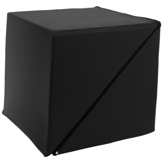 Therastar® Justerbar intervertebral disc cube sort 45 x 50 x 50-75 cm
