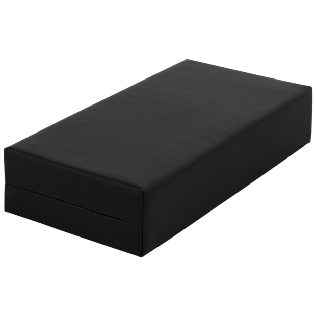 Step-lageringspude sort 50 x 25 x 10 cm