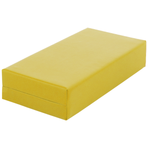 Step-opbevaringspude gul 50 x 25 x 10 cm
