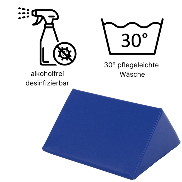Therastar® Benstøttepude trekant 45 x 35 x 16 cm