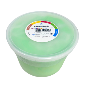 Fitness tr&aelig;ningsler  2,25 kg gr&oslash;n, fast