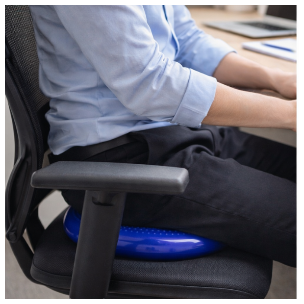 Gymnastika® Balance- og siddepude med pumpe