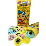 MONSTER EATING PAPER TONGUE STICKERS ca. 60 stk.