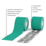 Kintex Kinesiologi Tape Sensitive 5cm x 5m grøn