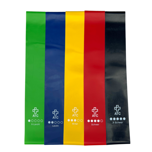 Gymnastika® Fitness Loop Bands, sæt med 5 stk