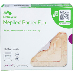 MEPILEX BORDER FLEX 10X10, 10 stk.