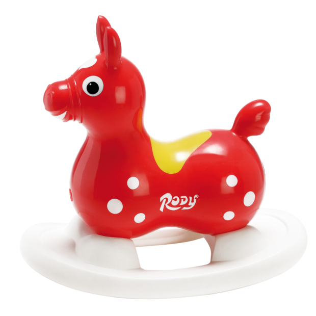 Rody komplet sæt inkl. gynge + pumpe gul