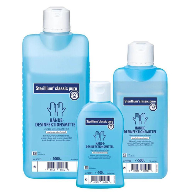 Bode Sterillium® classic pure hånddesinfektionsmiddel 1000 ml - flaske