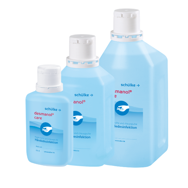Schülke desmanol® care hånddesinfektionsmiddel 500 ml - flaske