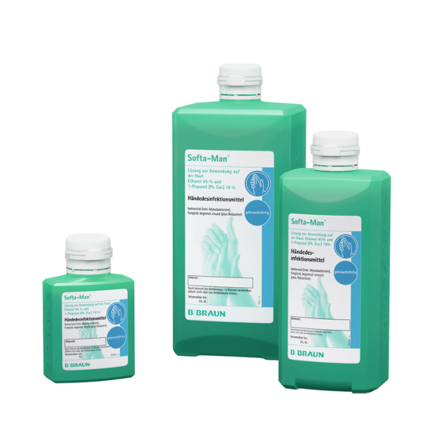 B. Braun Softa-Man® hånddesinfektionsmiddel 500 ml - flaske