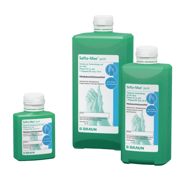 B. Braun Softa-Man® ren hånddesinfektion 500 ml - flaske