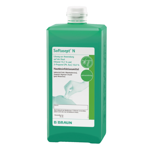 B. Braun Softasept® N huddesinfektionsmiddel 1000 ml - flaske