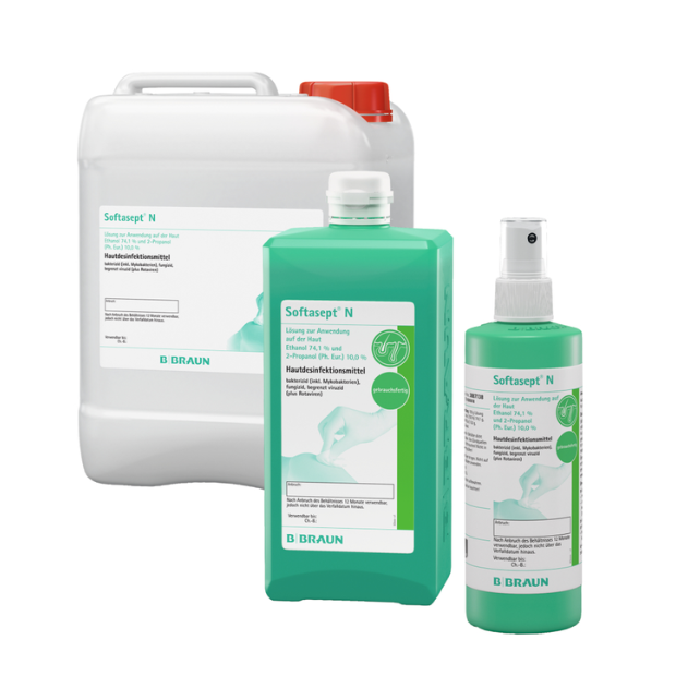 B. Braun Softasept® N huddesinfektionsmiddel 1000 ml - flaske