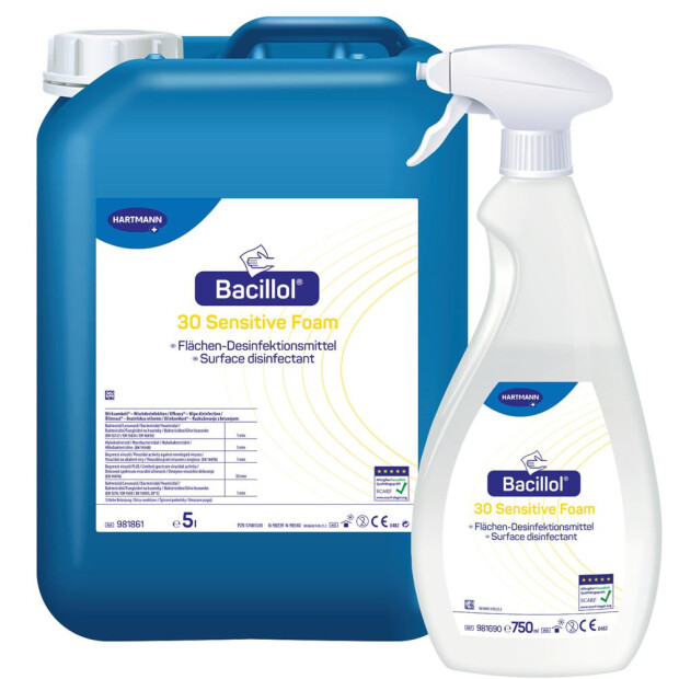 Bacillol® 30 Sensitive Foam overfladedesinfektionsmiddel