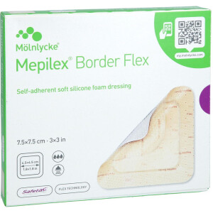 Mepilex Border Flex 7,5x7,5 cm 5 St