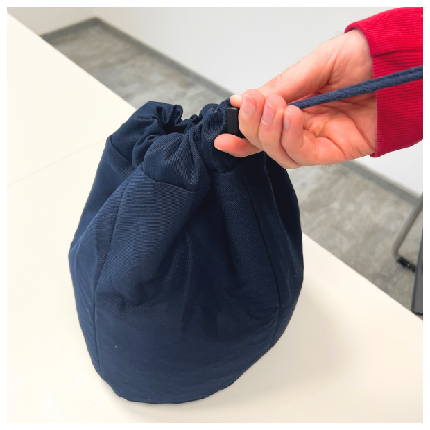 Theralino®-pose blå med kirsebærsten 2,5 kg inkl. kirsebærkerner